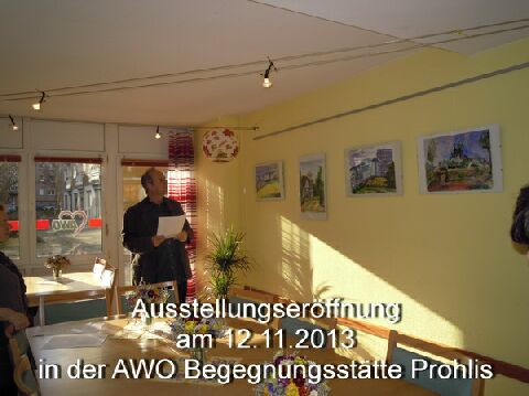 Ausstellung in der AWO